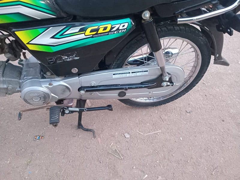 Honda CD 70 2023 Karachi no 6