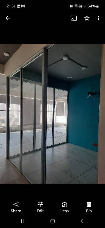 Semi furnished office available on rent 0