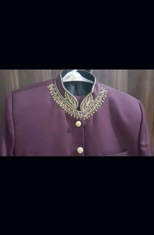 Mehroon prince coat 36size 2