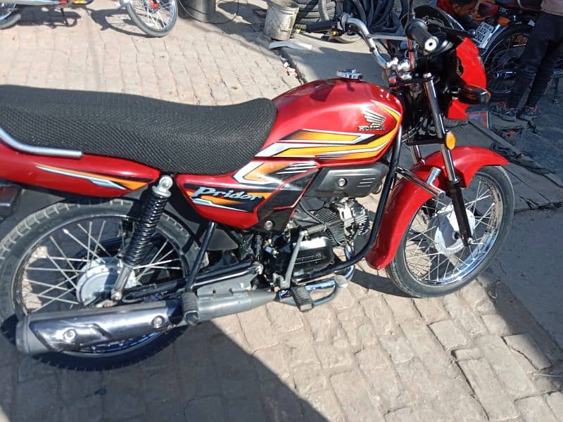 Honda Pridar 100 cc 23 Modal urgent sale exchnge posible Okara cantt 1