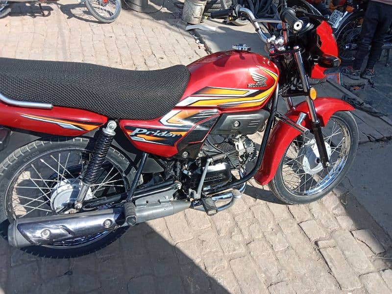 Honda Pridar 100 cc 23 Modal urgent sale exchnge posible Okara cantt 4