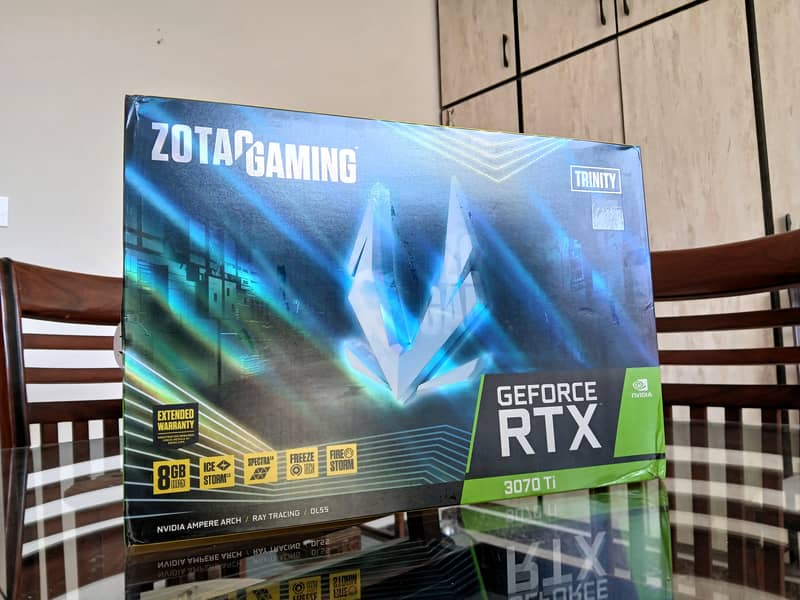 ZOTAC NVIDIA GeForce RTX 3070 Ti 8GB GDDR6X Used 0