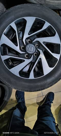 honda turbo 2019 oem rims with tyres tires