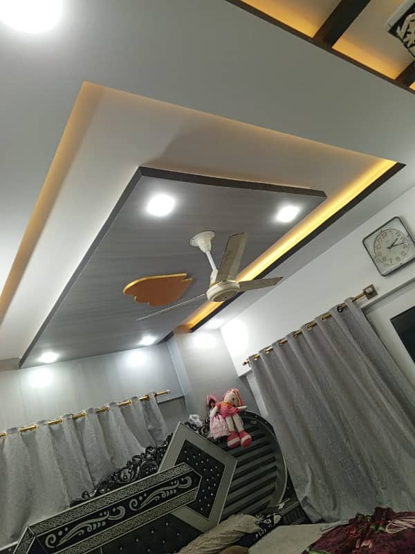 3 BED DD FLAT FOR RENT GULSHAN E IQBAL 13D3 3