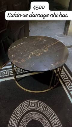 wooden side table