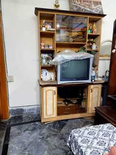 TV trolley with cabinet