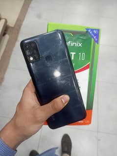 Infinix Hot 10 Play New condition 4GB 64GB seald 100% complete saman