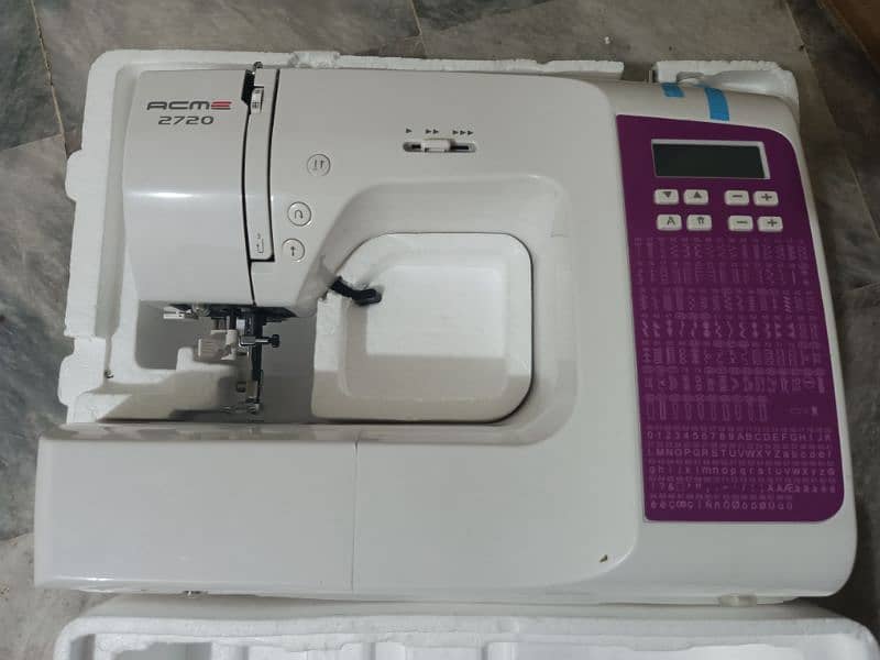 Electronic sewing & stitching machine 2