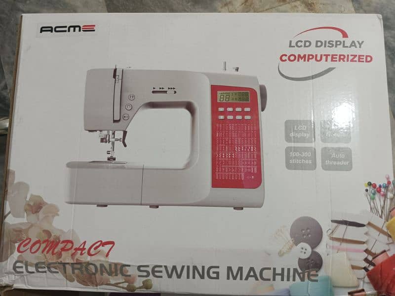 Electronic sewing & stitching machine 4