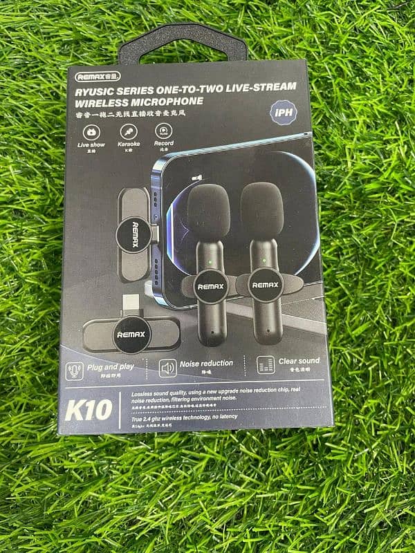 Ryusic series one to two one lice stream wirless microphone 0