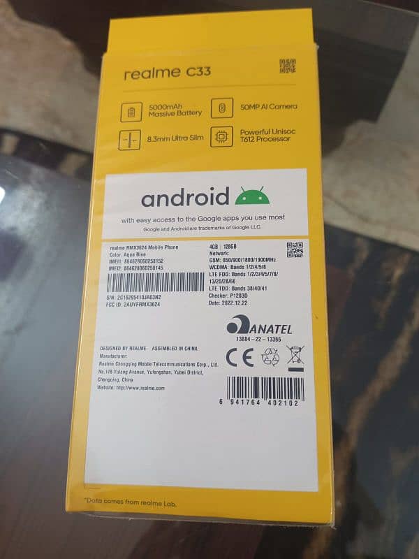 Realme C33 Mint Condition Android Phone 2