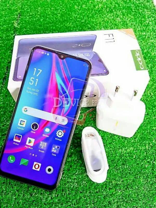 Oppo f11 8/256 dual sim with box and original charger 1