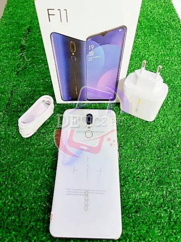 Oppo f11 8/256 dual sim with box and original charger 2