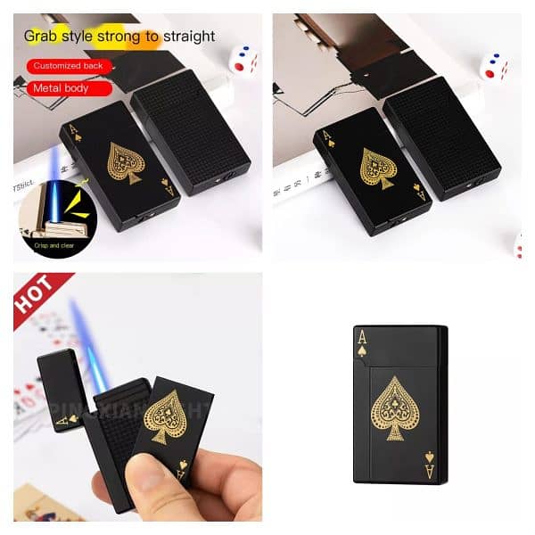 Jet Torch Playing Card Lighter 5