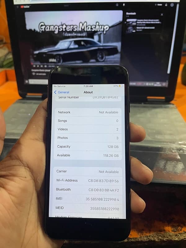 iPhone 7 Black calour 128 GB 5