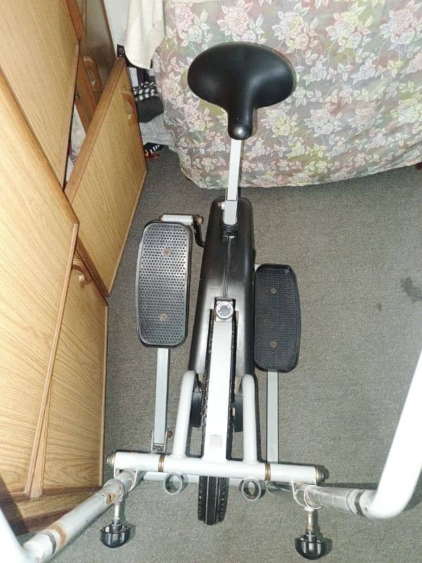 Elliptical Air bike Exercise Cycle Gym Fitness Treadmill Machine 1