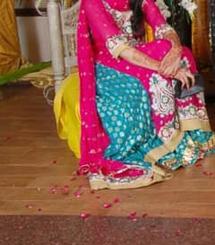 mehndi bridal dress