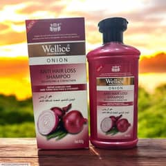 wellice onion anti hair loss shampoo