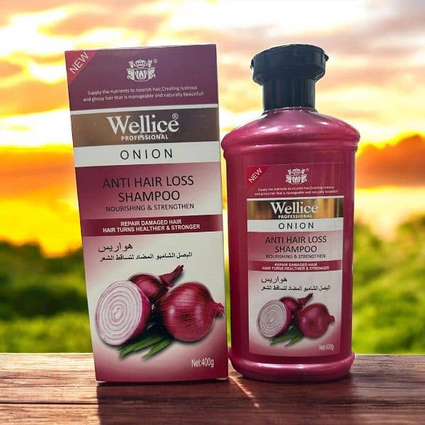 wellice onion anti hair loss shampoo 2