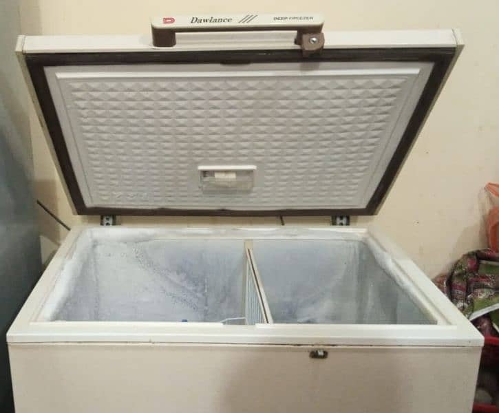 used Dawlance Feidge and single door Deep Freezer for sale 6