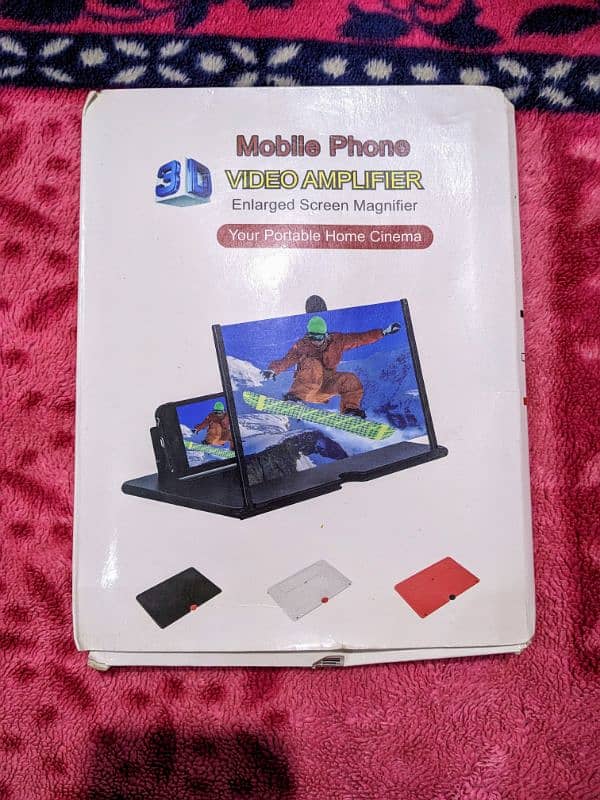 3D Mobile Phone Video Amplifier - Enlarged Screen Magnifier 0