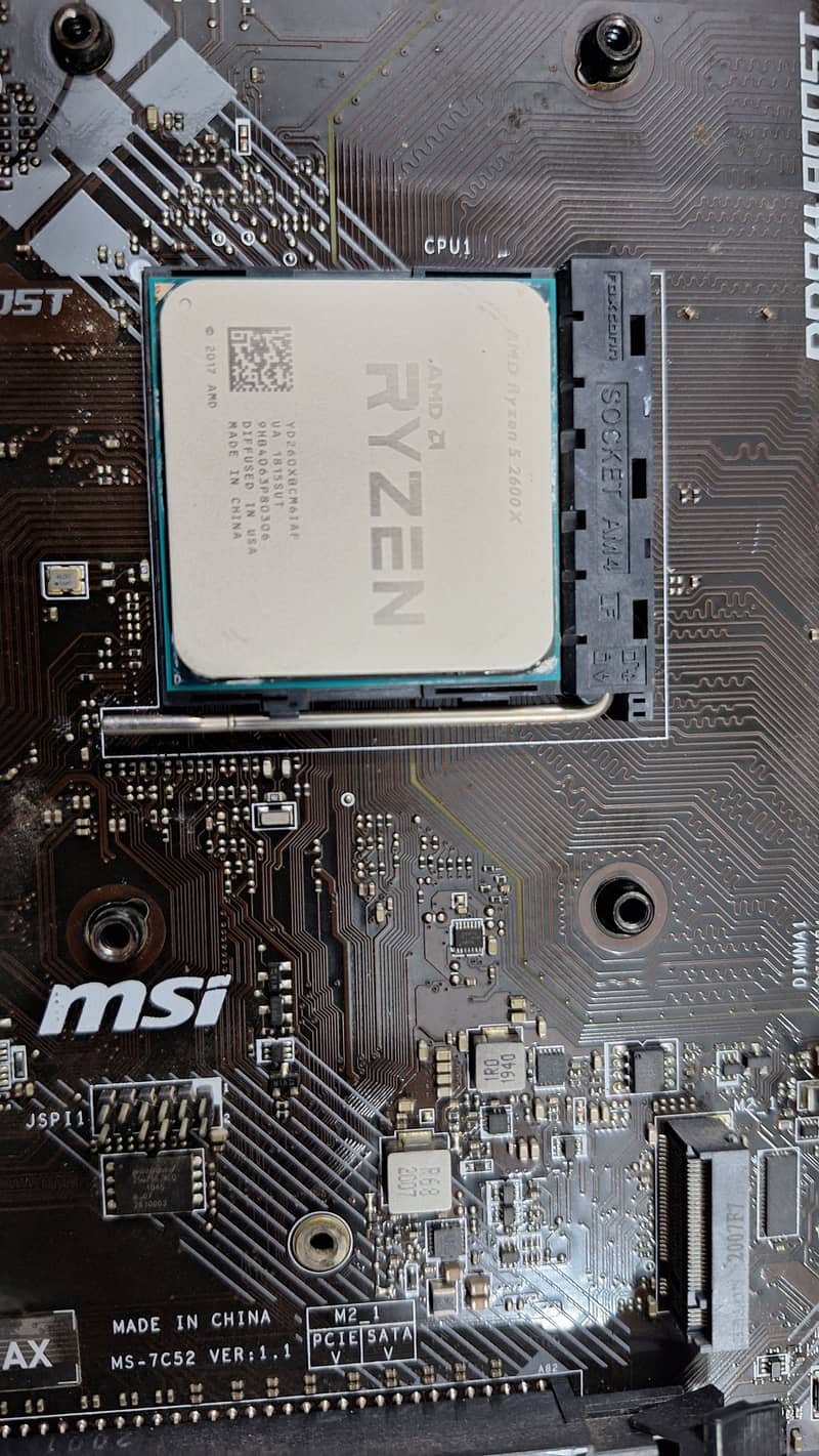 MSI Motherboard PRO B550M-P and B450MA PRO MAX 4