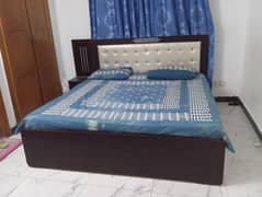 King size bed with mattress