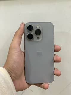 IPHONE 15 Pro  NON PTA FU Natural Titinum 10/10