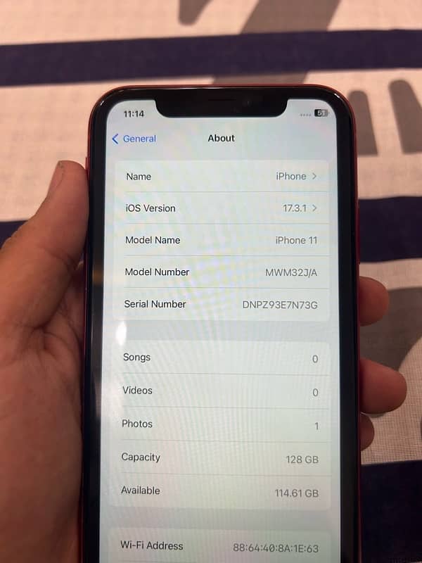 Iphone 11 (Pta approved) 128 gb 4