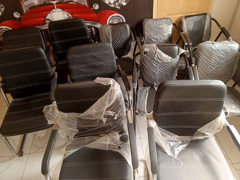 11  office Chairs hardly 6 month used 3