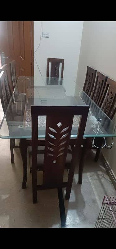 new dinning table 8 seater in sheesham wood material 0