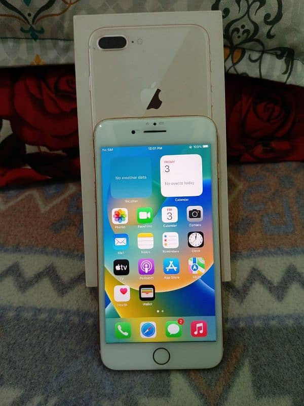 i phone 8 plus 64 PTA officeil approved 7