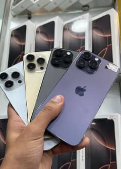 IPHONE 14PRO MAX 128GB AND 256GB (J. V SIM LOCKED) STOCK AVAILABLE