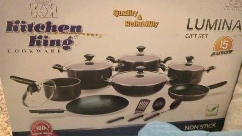 kitchen king Lumina gift set 15 pieaces 4