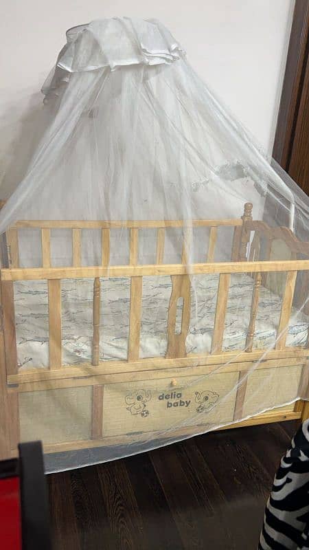 baby cot with mattress 1