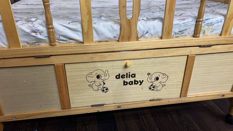 baby cot with mattress 2