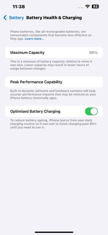 iphone 13 pro max 128 gb non pta jv battery health 96 face id fail 2