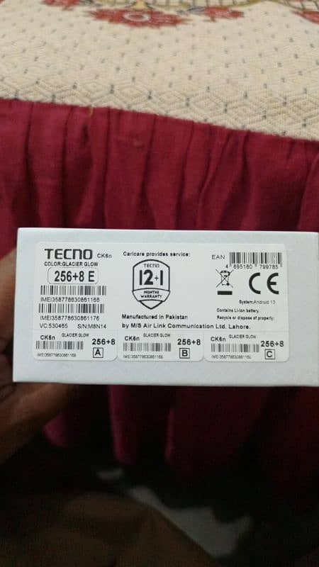 TECNO CAMON 20 AMOLED 256 GB 8