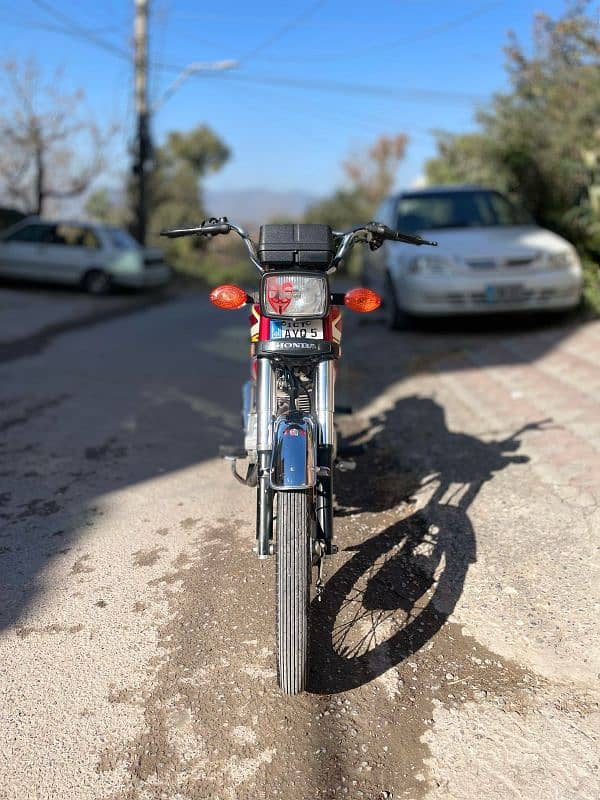 Honda CG 125 Model 2019 7