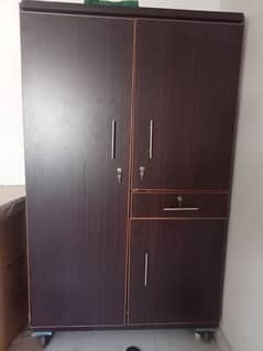 Wooden wardrobe new condition