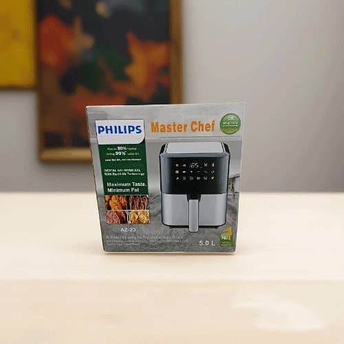 Philips Master Chef 5.0L Digital Air Fryer – 30% Faster, 99% Less Oil 1