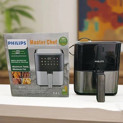 Philips Master Chef 5.0L Digital Air Fryer – 30% Faster, 99% Less Oil 3