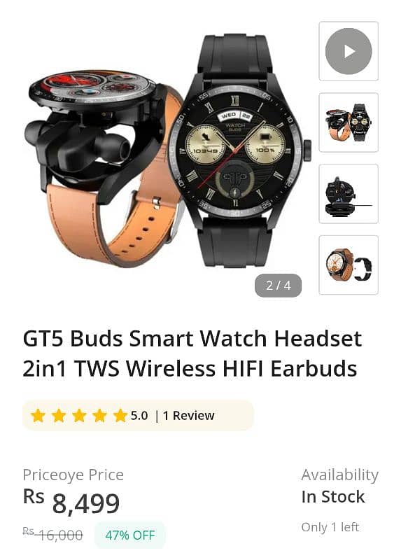 GT5 Buds Smart watch 8