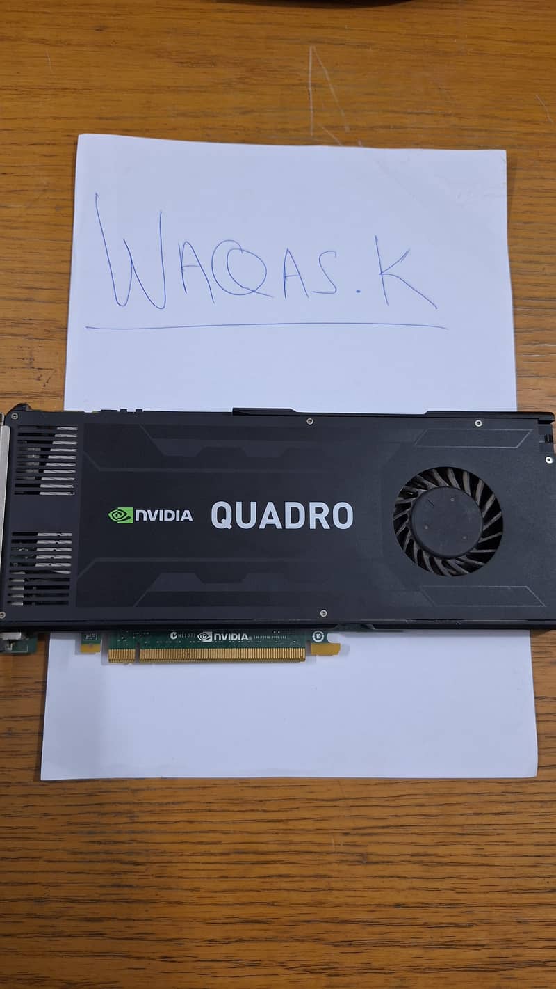 Nvidia Quadro K4000 Graphic Card ( Used ) 0