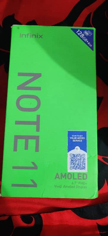 Infinix NOTE 11 complete box 3