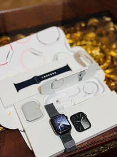 apple watch series 9 45mm Stainless steel graphite