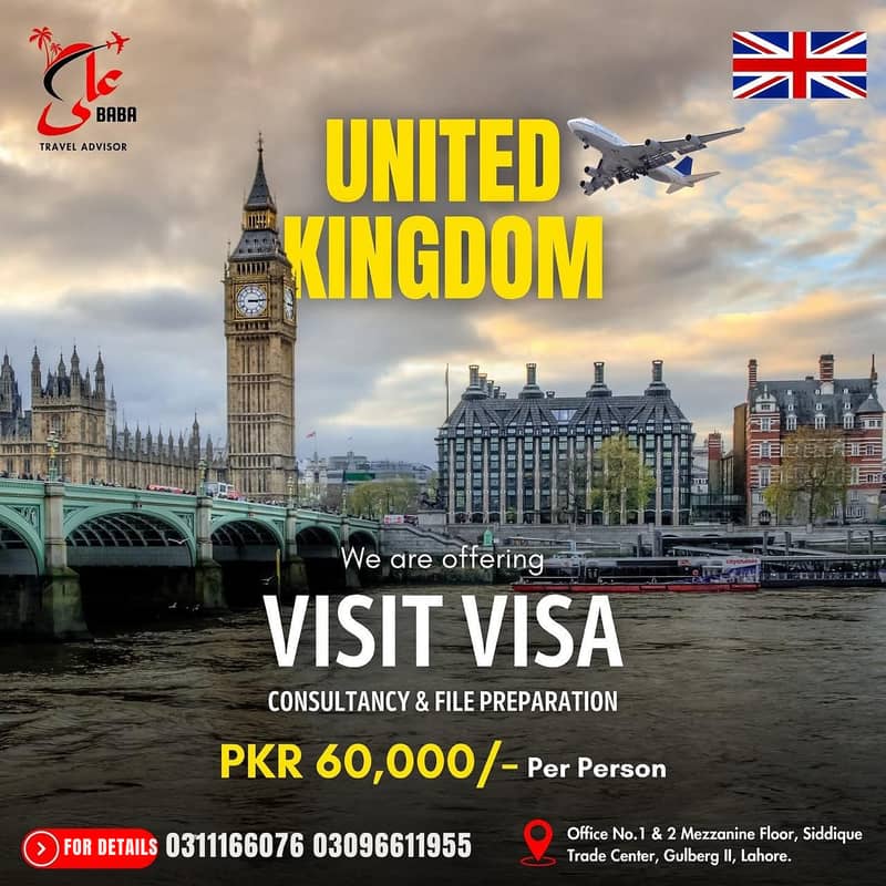 Visit visa UK USA Canada Germany Japan Turkey New zealand 0