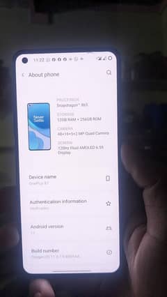 One Plus 8T 12GB+256GB