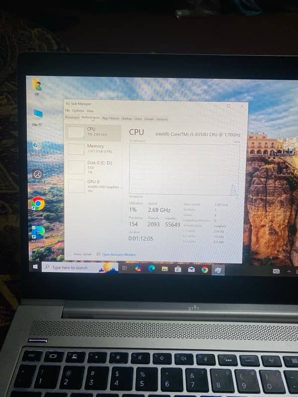 Hp elitebook 840g5 i5 8th gen Touch screen 0