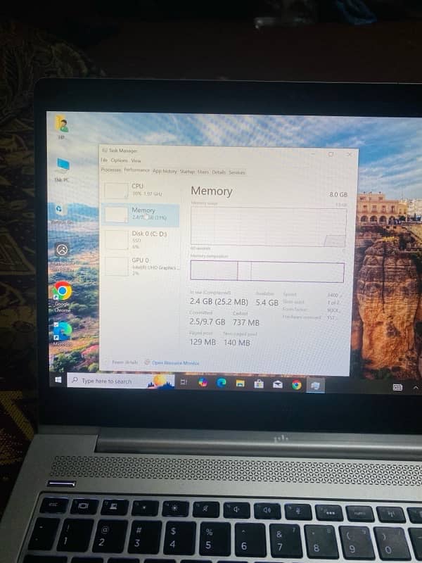 Hp elitebook 840g5 i5 8th gen Touch screen 3